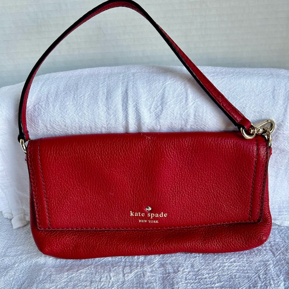 Kate Spade New York Red Clutch Purse